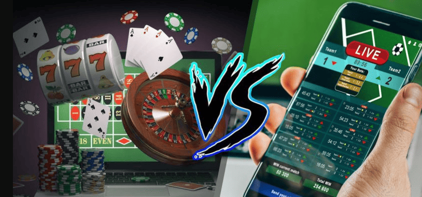 sports betting vs casino games